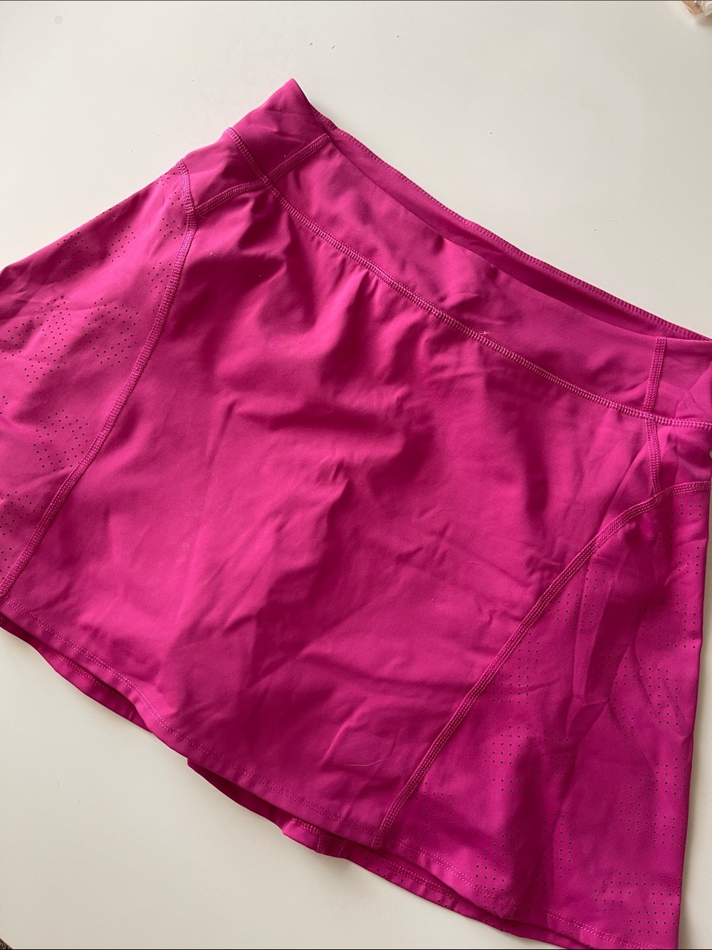 Sincerly Jules Hot Pink Athletic Skort